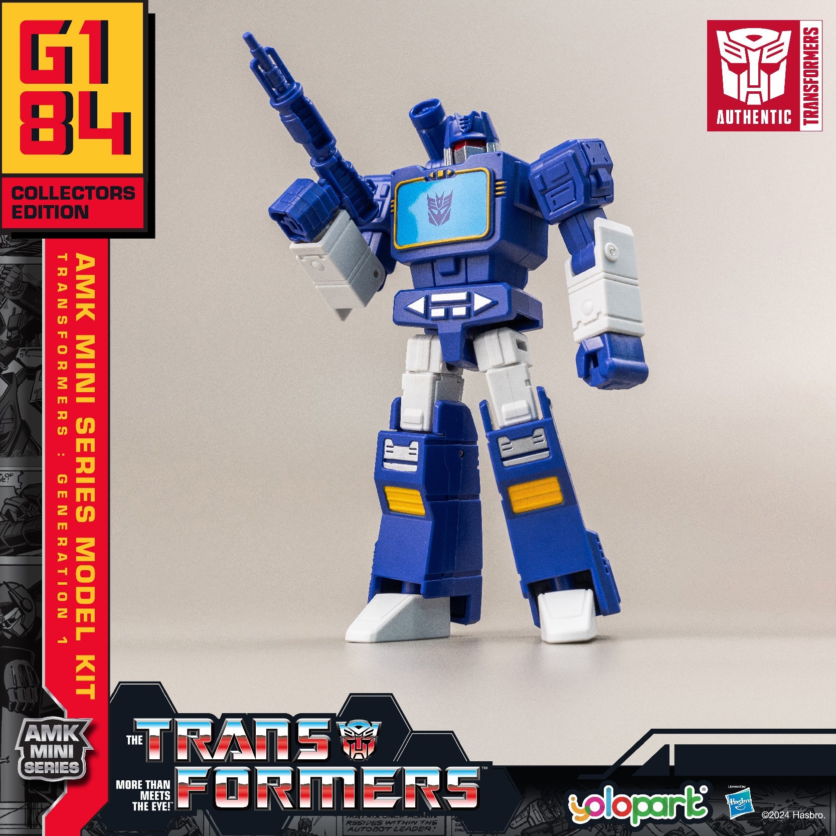 Transformers : Generation One AMK MINI Series Model Kit - Soundwave - War Games USA