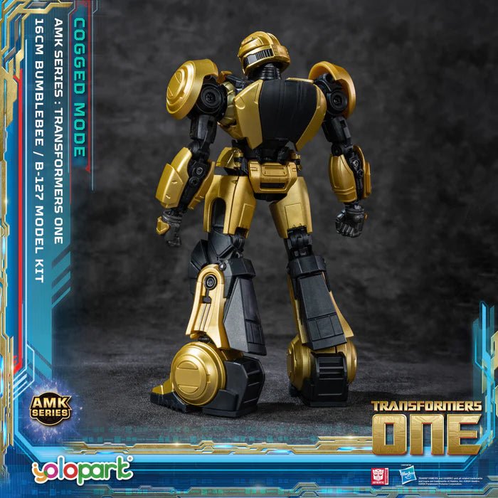 Transformers ONE - 16cm B-127 [Bumblebee] Cogged Mode Model Kit - AMK Series - War Games USA