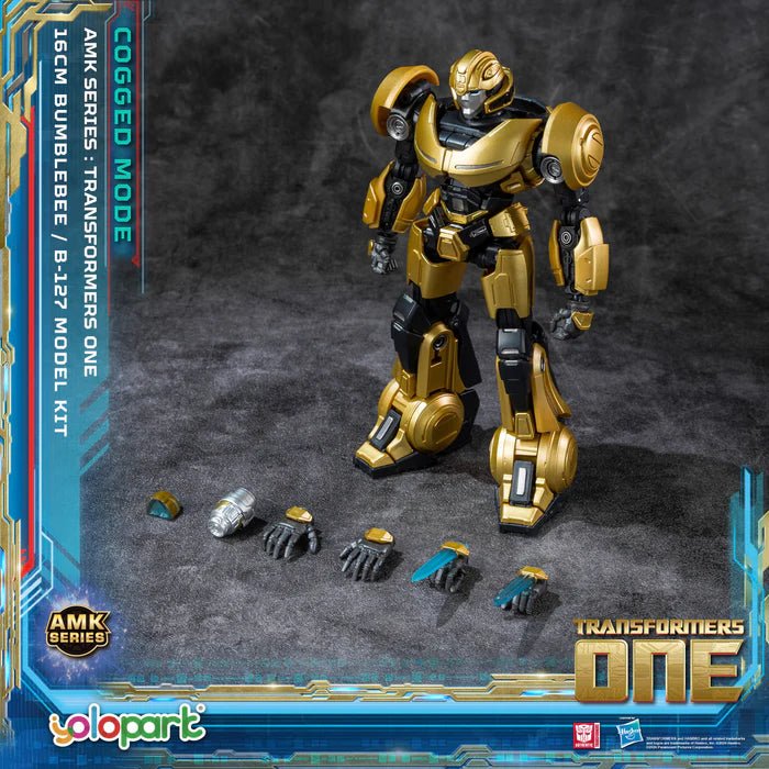 Transformers ONE - 16cm B-127 [Bumblebee] Cogged Mode Model Kit - AMK Series - War Games USA